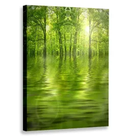 obraz-pionowy-zielony-las-80x120-w-pionie