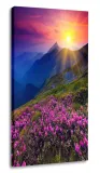 obraz-zachod-slonca-w-gorach-40x80