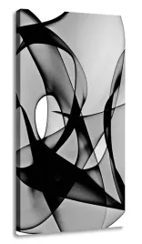 obraz-abstrakcja-szara-30x60