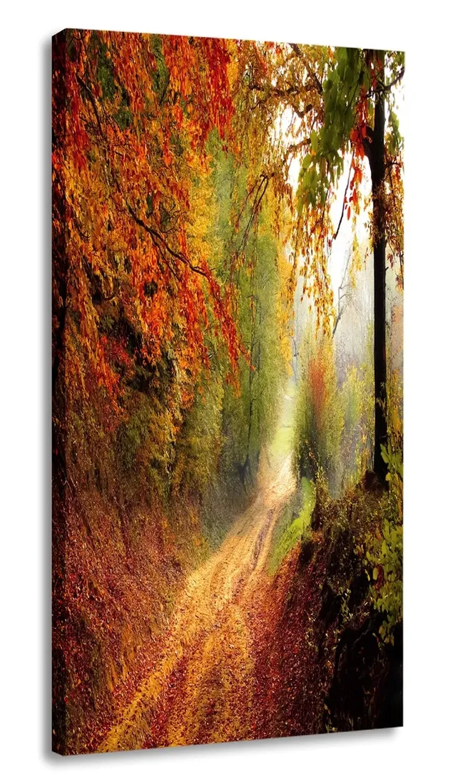 obraz-las-jesien-30x60