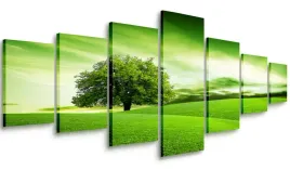 obraz-do-salonu-zielone-pole-210x100-wielki