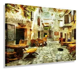 obraz-uliczka-chorwacja-obrazy-canvas-60x40