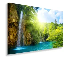 obraz-wodospad-widok-obrazy-canvas-100x70-led