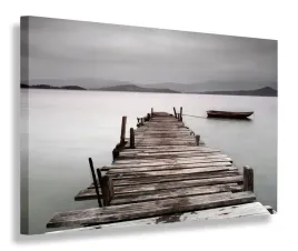 obraz-drewniany-pomost-obrazy-canvas-100x70