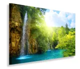 obraz-wodospad-widok-obrazy-canvas-100x70