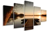 obraz-obrazy-pomost-zachod-125x70-plotno