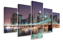 obraz-obrazy-most-miasto-ny-125x70-plotno
