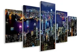obraz-obrazy-hong-kong-125x70-plotno