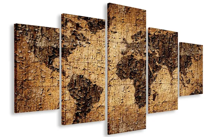 obraz-obrazy-mapa-swiata-125x70-plotno