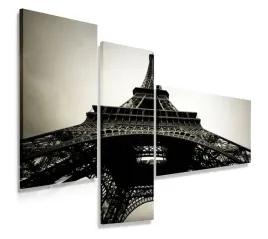 obraz-tryptyk-110x80-eiffel-tower-nowoczesny