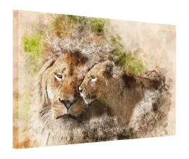 obraz-130x90-afryka-lew-lwica