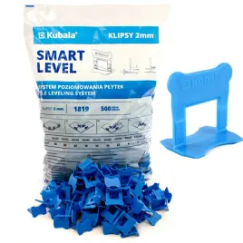kubala-1819-system-poziomowania-klipsy-2mm-500-sztuk