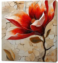 obraz-90x100cm-mozaika-z-szklistego-kwiatu