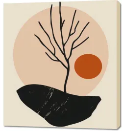 obraz-90x100cm-nagie-drzewo