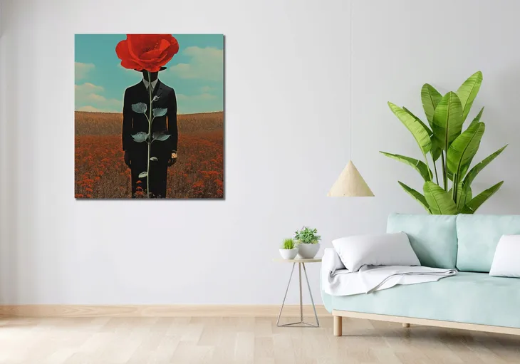 obraz-90x100cm-obserwator-zza-maku-stan-nowy