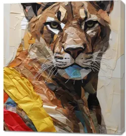 obraz-90x100cm-papierowy-tygrys