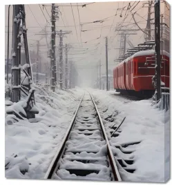 obraz-90x100cm-podroz-po-torach