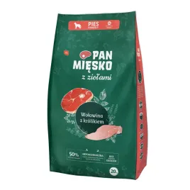 sucha-karma-dla-psa-pan-miesko-z-ziolami-wolowina-krolik-srednie-rasy-20-kg