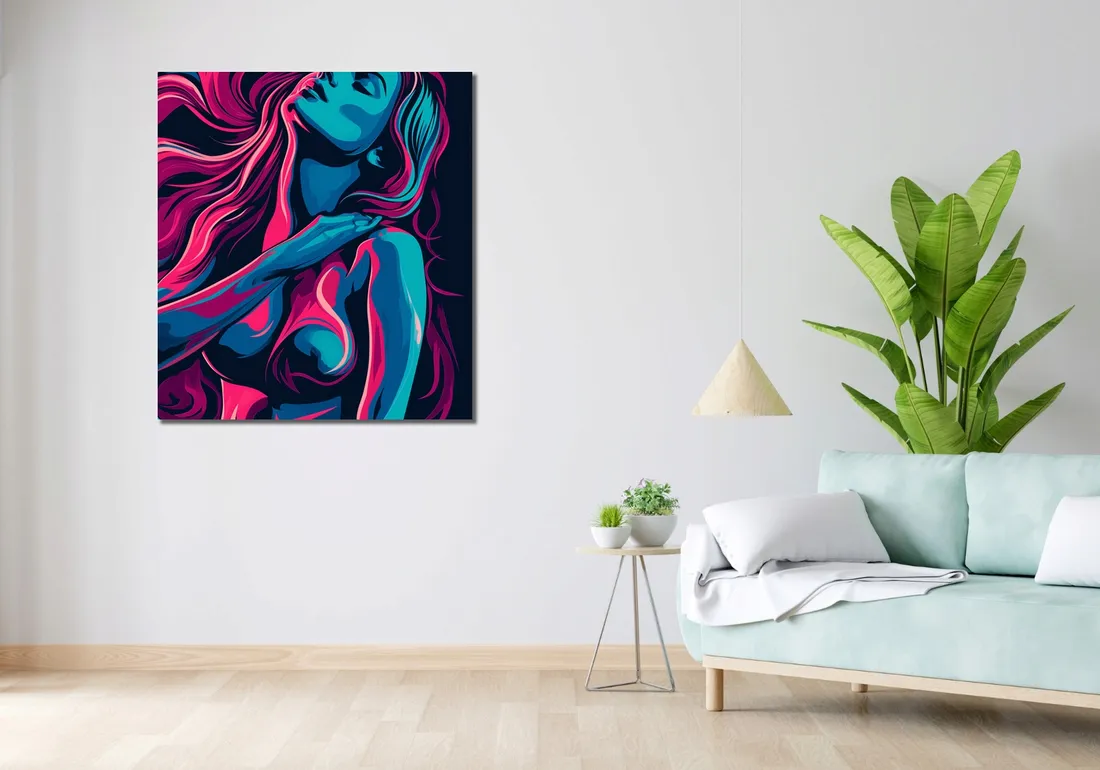 obraz-90x100cm-rozkwit
