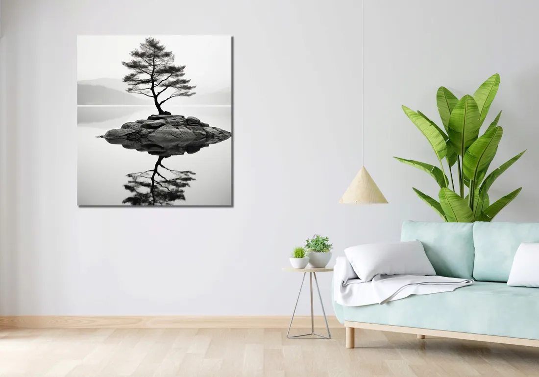 obraz-90x100cm-samotne-drzewo