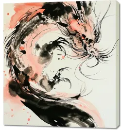 obraz-90x100cm-smocza-furia