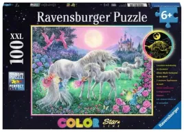 puzzle-ravensburger-100-elementow-jednorozce-w-swietle-ksiezyca