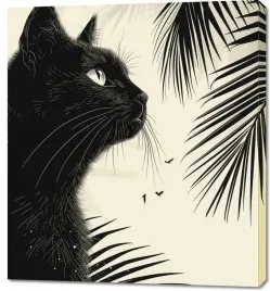 obraz-90x100cm-zamyslenie-w-cieniu-palm