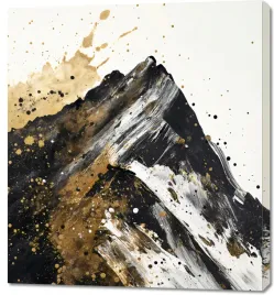 obraz-90x100cm-zlote-szczyty