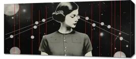 obraz-90x40cm-planety-i-ksiezyce