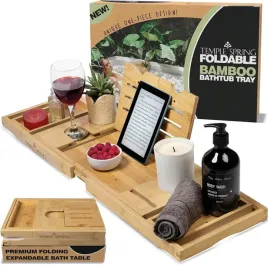 polka-na-wanne-bambusowa-skladana-rozsuwana-organizer-spa-naturalna