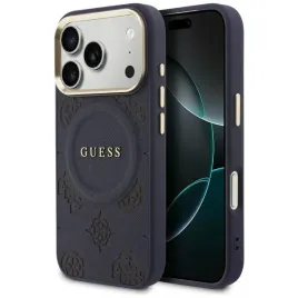 etui-guess-peony-hot-stamp-magsafe-na-iphone-17-pro-max-niebieskie