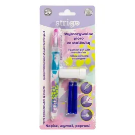 pioro-wymazywalne-ze-stalowka-strigo-rozowe