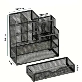 przybornik-z-szufladka-organizer-siatka-metalowy-12-przegrodek-solidny