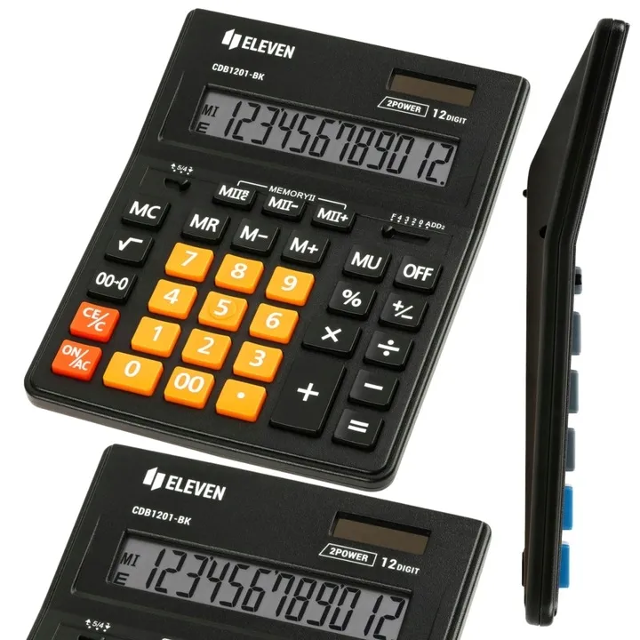 kalkulator-biurowy-eleven-cdb1201-bk-rd