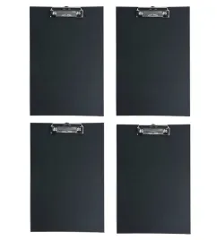 podkladka-do-pisania-z-klipsem-a4-deska-clipboard-czarna-4-sztuki