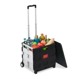 wozek-sklepowy-z-pokrywaskladany-wozek-sklepowy-wozek-spozywczy-przenosny
