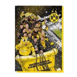 borussia-dortmund-unisex-kalendarz-adwentowy-bvb-comic-2024-43-x-30-cm