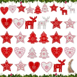 ozdoby-choinkowe-drewniane-zawieszki-rozne-wzory-140-szt