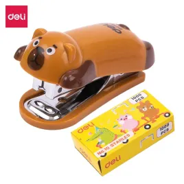 zszywacz-szkolny-deli-do-15-kartek-zszywki-10-mis-brazowy