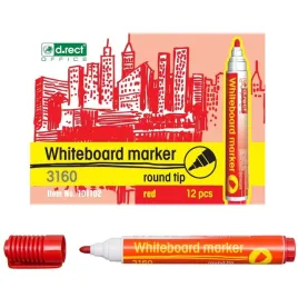 marker-pisak-3160-suchoscieralny-whiteboard-czerwony-1szt
