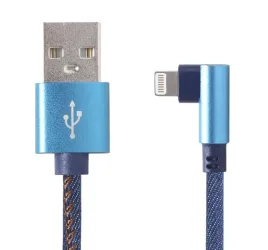 gembird-cc-usb2j-amlml-1m-bl-kabel-lightning-czarny-niebieski