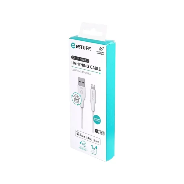 estuff-es601170-kabel-lightning-1-m-bialy