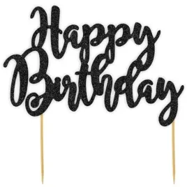 topper-papierowy-happy-birthday-czarny-brokat-18x19-cm