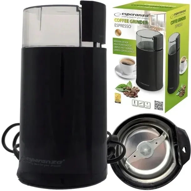 mlynek-do-kawy-espresso-czarny-stan-nowy