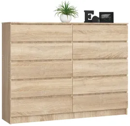 komoda-duza-do-salonu-160-cm-10-szuflad-szafka-bezuchwytowa-dab-sonoma