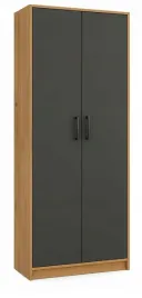 regal-rafcio-2d-74x180x35-cm-z-polkami-drzwi-do-biura-antracyt-dab-artisan