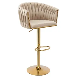 krzeslo-barowe-hoker-regulowany-obrotowy-tapicerowany-welurowy-bezowy-zloty