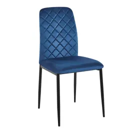 krzeslo-welurowe-tapicerowane-do-jadalni-wysokie-oparcie-granatowe-loft