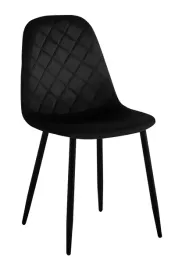 krzeslo-tapicerowane-nowoczesne-welurowe-czarne-metalowe-nogi-black-chair