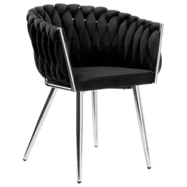 krzeslo-welurowe-plecione-cofton-chrom-velvet-czarny